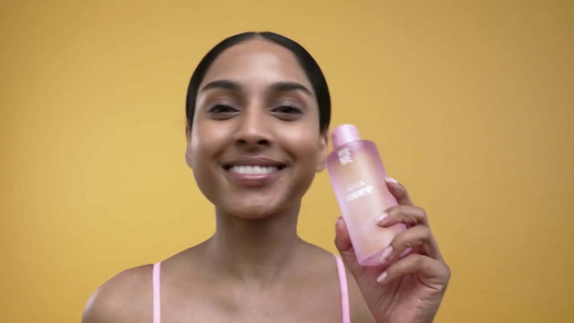 A beauty product film still